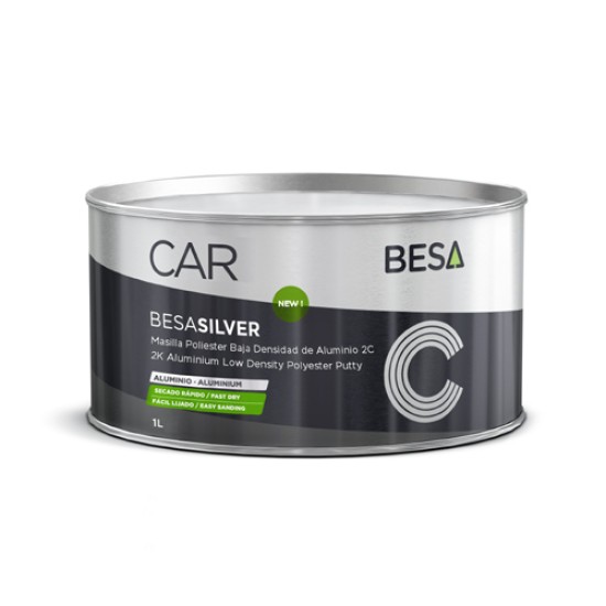 Στόκος αλουμινίου BESA SILVER 90131 της εταιρείας Besa 1Lt.