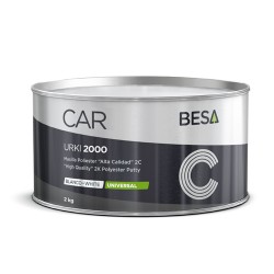 Στόκος fine (ψιλός)σε απόχρωση λευκή URKI2000 2Kg.